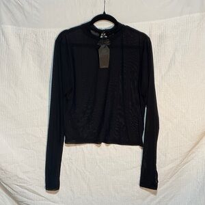 Disturbia Midnight Black Long Sleeve Tee